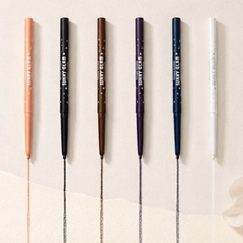 Prorance Sunny Glam Glittering Gel Liner Pencil NO.2 Black Pearl 2pcs / 프로랑스 써니글램 글리터링 젤 라이너 펜슬 NO.2 블랙펄 2개