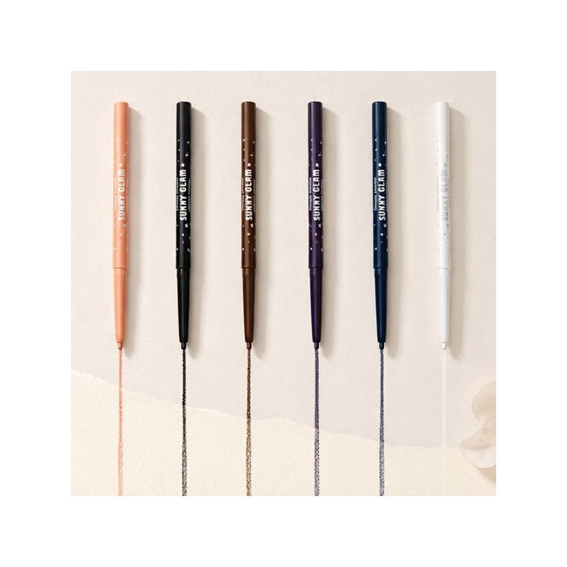 Prorance Sunny Glam Glittering Gel Liner Pencil NO.2 Black Pearl
