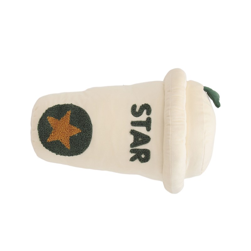 35cm Soft Plush Pillow Toy Cute Coffee Cup Shaped Stuffed