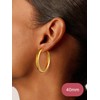 Earrings for Women 80MM Statement Hypoallergenic Womens Surgical Steel 18K