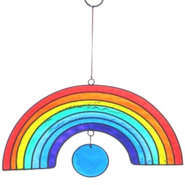 Purity Style Rainbow Suncatcher with Bead