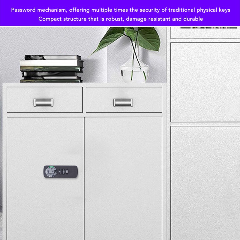 Mechanical Code Lock 3 Code Digital Cabinet Password Lock High