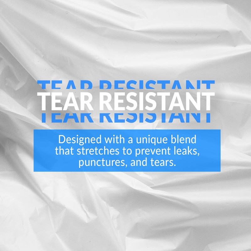 Reli. 13 Gallon Trash Bags | 250 Bags | Clear