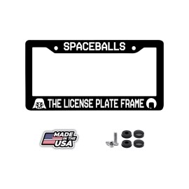 BLVD Spaceballs The License Plate Frame Black License Plate Frame
