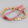Veraly Pulsera Tibetana Cobre Mujer Hecha A Mano De Cuerda