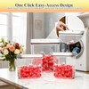 3 Pack Laundry & Dishwasher Pod Container Set,67oz 94oz 186oz