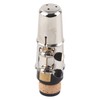 Clarinet Mouthpiece Kit with Ligature and Plastic Cap Portable Black