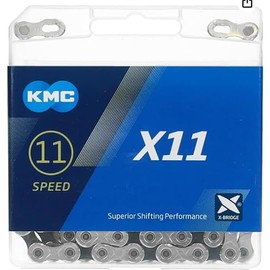 KMC X11 11-Speed,Road MTB Mountain Bike Bicycle Chain Silver/Black
