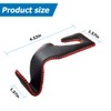 Mandark 2PCS Car Seat Headrest Hooks, Leather Vehicle Seat Back