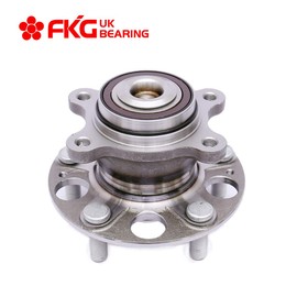 FKG 512256 Rear Wheel Bearing Hub Assembly For 2006-2010 Acura CSX, 2006-2011 Honda Civic (ABS Models, EX & Si Models Only, Does Not Fit Hybrid Models), 5 Lugs