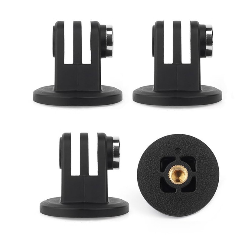 Dreneco 4 Pack Tripod Mount Adapter Compatible with Gopro Hero