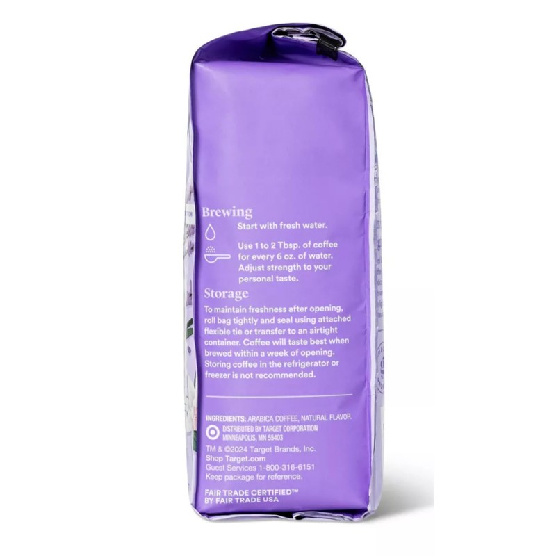 Naturally Flavored Lavender Vanilla with Other Natural Flavors Light Roast