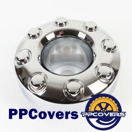 Aftermarket Fit For 05-18 F350 Super Duty Dually Front 4X4 Open Wheel Center Hub Cap