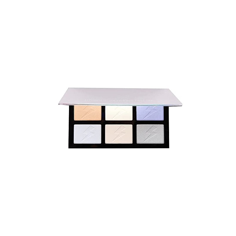 Highlight palette, metallised, hypoallergenic