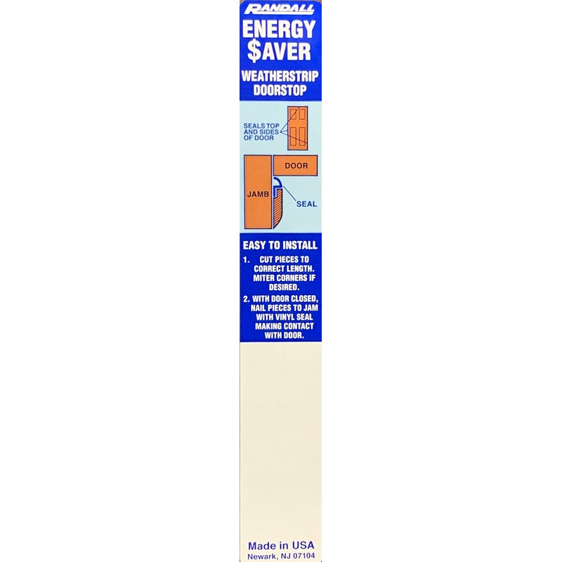 Colonial Pattern Door Weatherstrip Set, with Brown Q-LON Weatherstrip 2-7