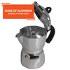 Imusa 6 Cup Stovetop Espresso Maker with Heart Shaped Knob,