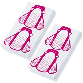 200 Count Nail Foams Professional Long Cut (Pink)