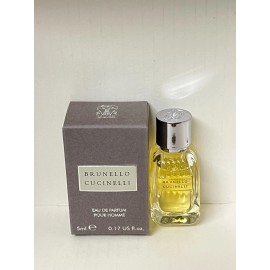 BRUNELLO CUCINELLI EAU DE PARFUM POUR HOMME DELUXES SIZE: 5ml NEW