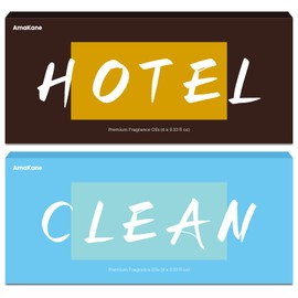 AmaKane Hotel & Clean Fragrance Oils Set, AmaKane Fragrance Oil for Candle Making, Aromatherapy Essential Oils for Diffuser