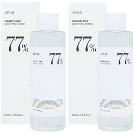Anua Eoseongcho 77% Soothing Toner 250ml x 2 Low-irritation Pore Toner / 아누아 어성초 77% 수딩 토너 250ml x 2개 저자극 모공토너