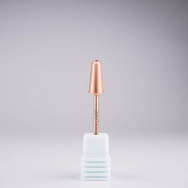 New* Apex® Professional Tungsten Carbide Electric Nail Drill Bit 3/32 inch, 2.35mm Shank for Gels, Acrylics, Nail Art, Manicure, Pedicure, Salon Professional Nails (Volcano 2 Way) (Fine)