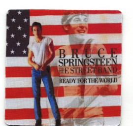 Bruce Springsteen - Ready for the World  Album Beverage Coaster  -  The Boss