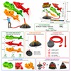 Dinosaur Rocket Launcher Toy for Kids – Foam Dino Outdoor