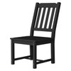 LOUNZY 2 Pieces Patio Dining Chair Sets, Outdoor HDPE Chair