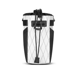Rhinowalk Bike Water Bottle Holder Bag Cycling Snack Bag Insulated Bicycle Handlebar Bag One-Handed Access (White)