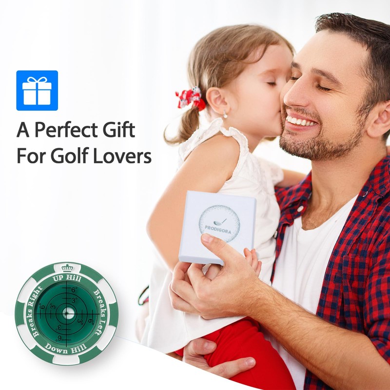 SlopeMaster ProGreen Reader - Golf Ball Marker with High Precision