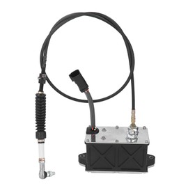 Throttle Cable,Throttle Motor with 5 Pin Cable 151‑9354 Alloy Steel Excavator Throttle Motor Replacement for CAT E5B E5C E330B