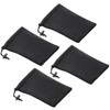 4 Pack Nylon Mesh Drawstring Bag for Audiophile 10x15cm Small