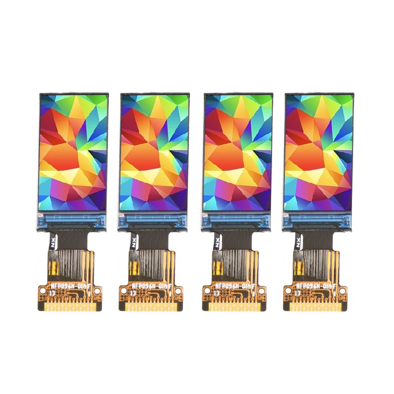 4PCS 0.96in TFT Color Screen SPI Interface ST7735S Drive IPS