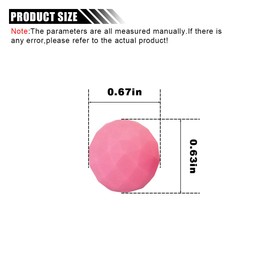 4PCS Sparkle Ball Style Tire Valve Stem Caps Cover - Corrosion Resistant Tire Air Caps Cover with O-Ring Seal - Leak-Proof Wheel Valve Covers Universal for Car, Truck, SUV, Motorcycle, Bike (Pink)