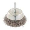 Silverline 409596 Rotary Stainless Steel Wire Cup Brush 75 mm