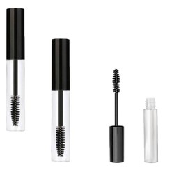 空のマスカラボトル 詰め替え容器 2pcs メイク旅行容器 デュアルヘッドデザイン 化粧品 再利用可能 マスカラ 透明 （10ml）
