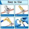 A/C Retrofit Valve Kit-Refrigerant Retrofit Valve Set, with R12 to