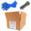 Blue Marking Whiskers with Stakes - 100 Pack - Durable