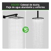 12pulgadas Cabezal Ducha Cuadrado Decascada Acero Inoxidable