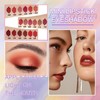 18PCS Mini Lipstick Set,Multi Colored Ultra Matte Lipstick,Magic Glitter Cute
