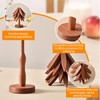 Wooden Trivets for Hot Dishes – Tree Shape Trivet Set,