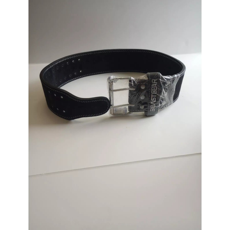BEAST GEAR weight belt LARGE (waist 34"-40") Powerlifting Belt, weightlifting