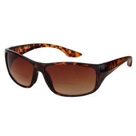 Mass Vision The Driver 2 Pair of Polarized Bifocal Sunglasses Featuring High Definition Amber Lenses (Tortoise, 1.75, multiplier_x)