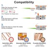 Linkstyle 50pcs Electrical Connectors, 24-12 AWG T Tap Wire Connectors