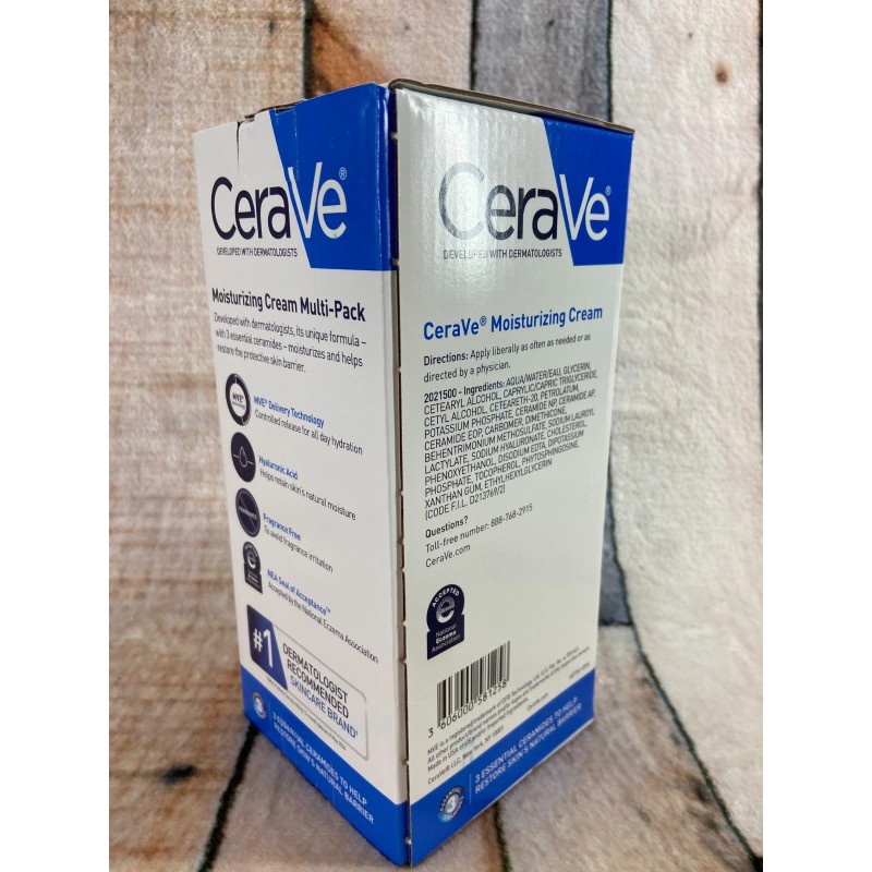 CeraVe Moisturizing Cream Multi-Pack 16 oz + 16 oz with