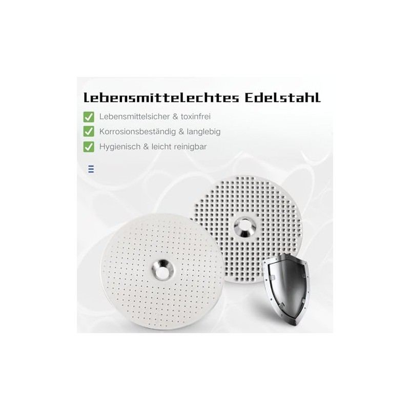 OstayOne Set of 2 sieves (diameter 40 mm) compatible with