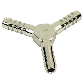 SK11 H11 AT-12 Triple Joint for Rubber and Urethane Hoses, 0.4 inch (11 mm) Hoses