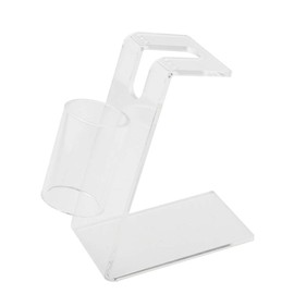 2PCS Tattoo Gun Holder Tattoo Machine Stand Clear Acrylic Coil Tattoo Machine Holder Rack Stand Display Shelf Best for Salon Personal Use