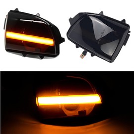 Kakulkomen LED Dynamic Turn Signal Light Side Mirror Blinker Sequential Lamp Assembly For Volvo XC70 2008-2012 XC90 2007-2014