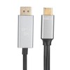 Type C to Displayport 8K 1.4 HD Video Cable Transmission